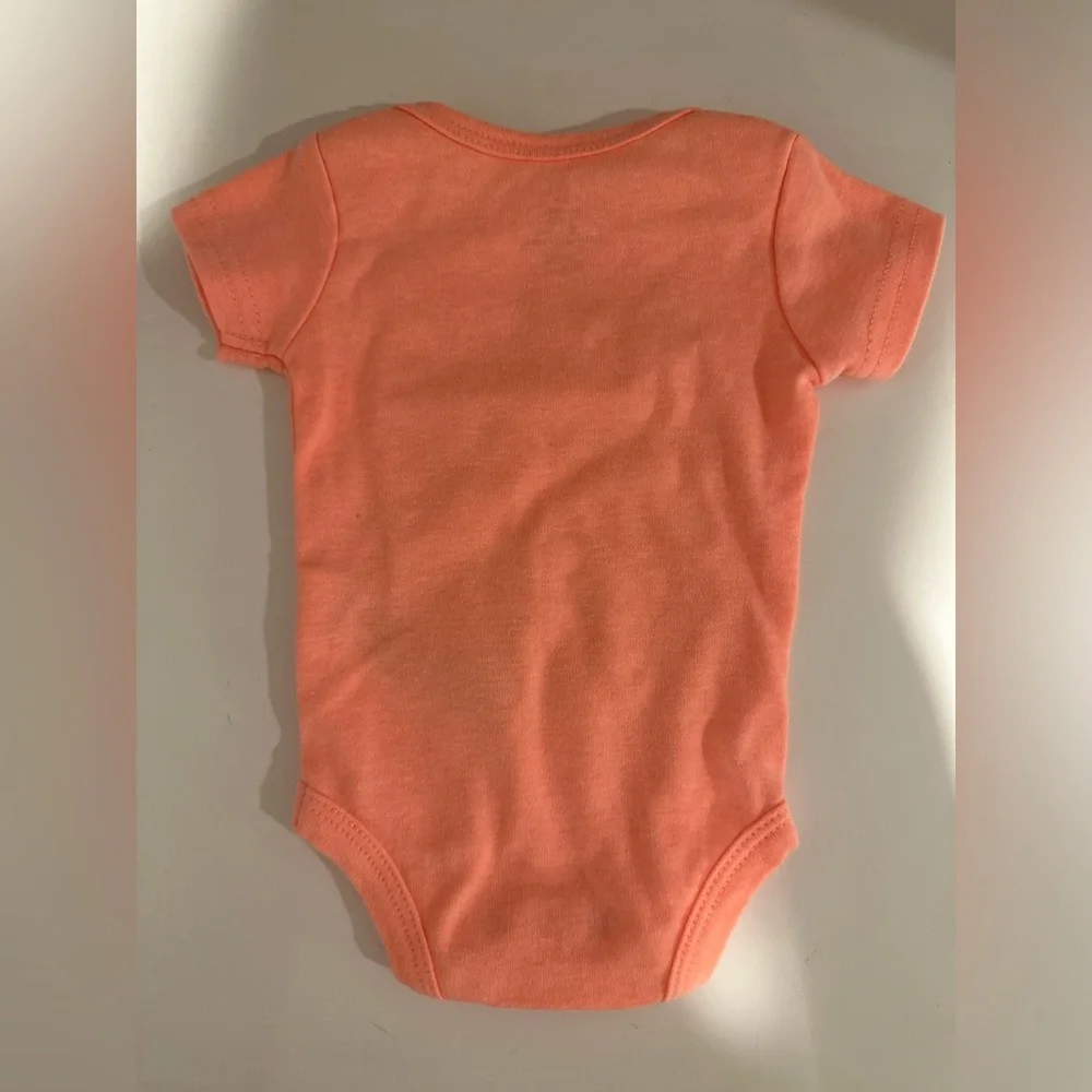 Baby Starters Coral Bodysuit “Sorry Daddy Now You Have 2 Bosses” - Size 3 Months